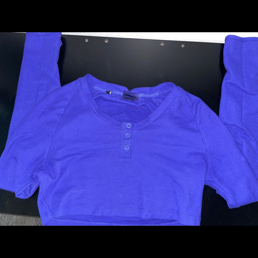 Gymshark Crop Top Long Sleeve